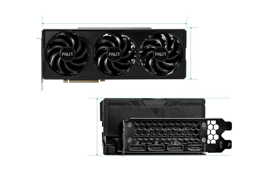 Palit GeForce RTX 4080 Super JetStream OC (NED408SS19T2-1032J) цена и информация | Videokartes (GPU) | 220.lv