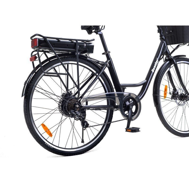 Elektriskais velosipēds Beaster BS107B, melns cena un informācija | Elektrovelosipēdi | 220.lv