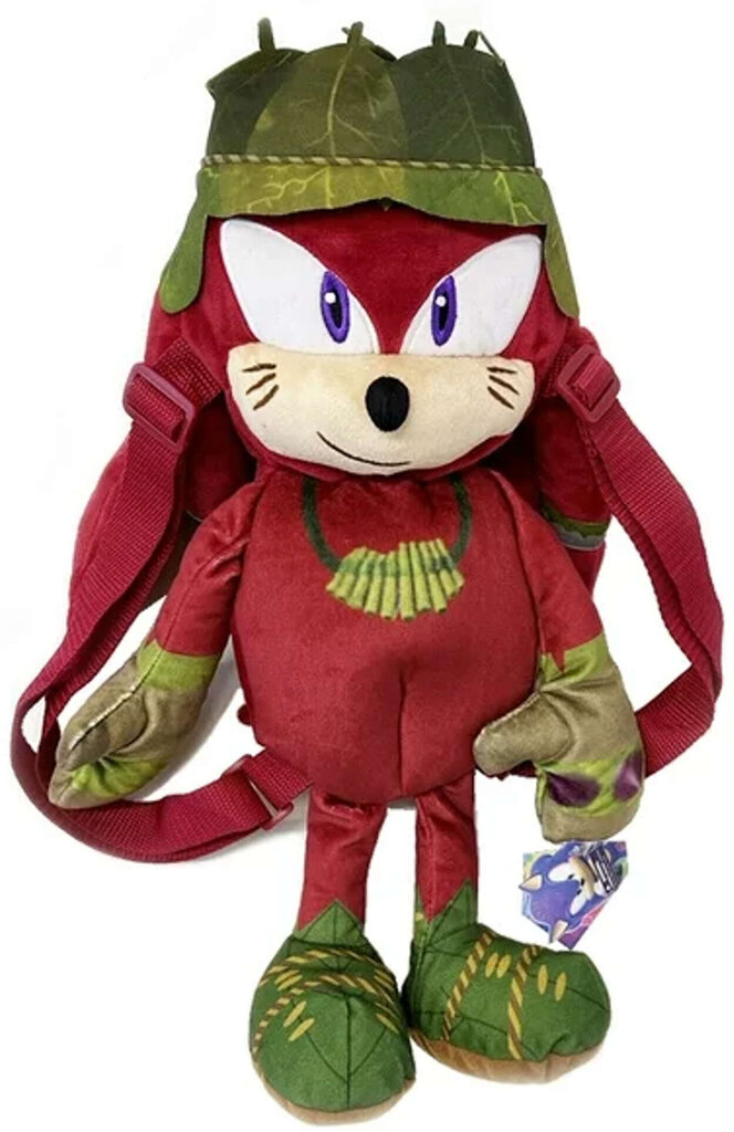 Plīša talismana mugursoma Sonic Prime Amy SON7020, sarkana, 43 x 22 x 10 cm cena un informācija | Mīkstās (plīša) rotaļlietas | 220.lv