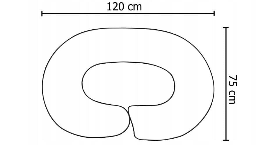 Daudzfunkcionāls spilvenu komplekts 4in1 Dreamland Medic Premium , 120 cm cena un informācija | Grūtnieču spilveni | 220.lv