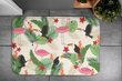 Vannas istabas paklājs Flamingo Putni, 90x60 cm cena un informācija | Vannas istabas aksesuāri | 220.lv