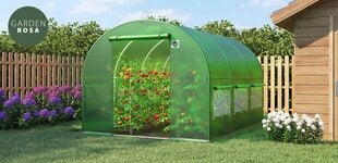 Plastmasa siltumnīca Garden Rosa, 3x2 m цена и информация | Теплицы | 220.lv