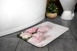 Vannas istabas paklājs Ziedi Krustojas, 90x60 cm цена и информация | Vannas istabas aksesuāri | 220.lv