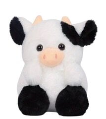 Plīša rotaļlieta govs,balta, 20 cm цена и информация | Мягкие игрушки | 220.lv