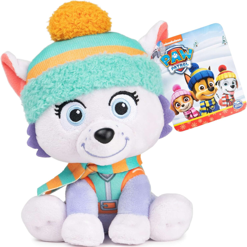 Mīksts plīša rotaļlieta Everest Spin Master Ķepu patruļa (Paw Patrol),balts, 18 x 12 x 11 cm цена и информация | Mīkstās (plīša) rotaļlietas | 220.lv