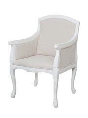 Krēsls L17 TA358, balts/smilšu цена и информация | Кресла в гостиную | 220.lv