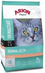 Arion для кошек с чувствительной кожей, 7.5 кг. цена и информация | Сухой корм для кошек | 220.lv