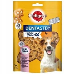 Pedigree Dentastix pieaugušiem mazu un vidēju šķirņu suņiem, 5 x 68 g cena un informācija | Gardumi suņiem | 220.lv