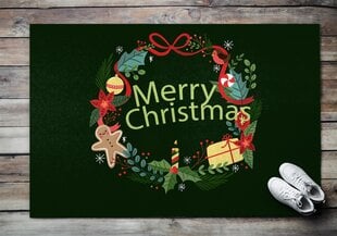 Durvju paklājs Ziemassvētki, 150x100 cm цена и информация | Придверные коврики | 220.lv
