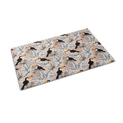 Durvju paklājs Putnu Toucan Augs, 150x100 cm цена и информация | Придверные коврики | 220.lv