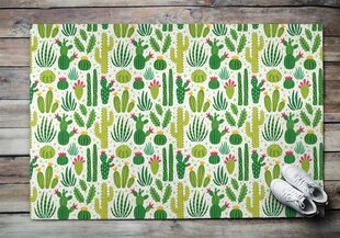 Durvju paklājs Modeļa Kaktusi, 150x100 cm cena un informācija | Kājslauķi | 220.lv