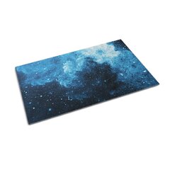 Durvju paklājs Zilā Abstrakcija, 150x100 cm цена и информация | Придверные коврики | 220.lv