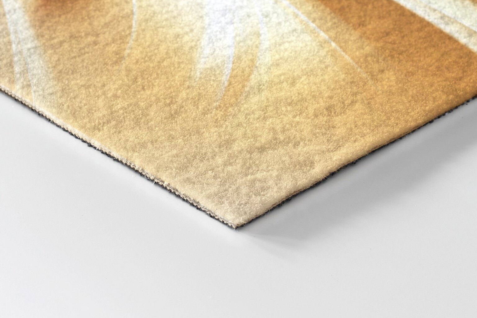 Durvju paklājs Zelta Abstrakcija, 90x60 cm цена и информация | Kājslauķi | 220.lv