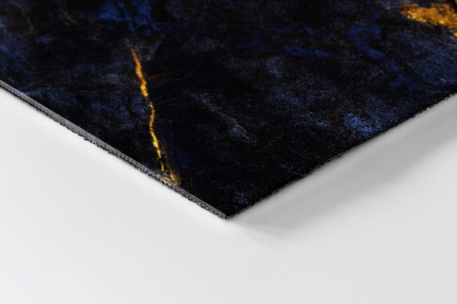 Durvju paklājs Tumši Zils Marmors, 60x40 cm cena un informācija | Kājslauķi | 220.lv