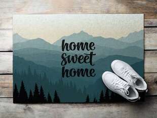 Durvju paklājs Sweet Home Kalni, 60x40 cm цена и информация | Придверные коврики | 220.lv