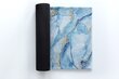 Durvju paklājs Zilais Marmors, 60x40 cm cena un informācija | Kājslauķi | 220.lv