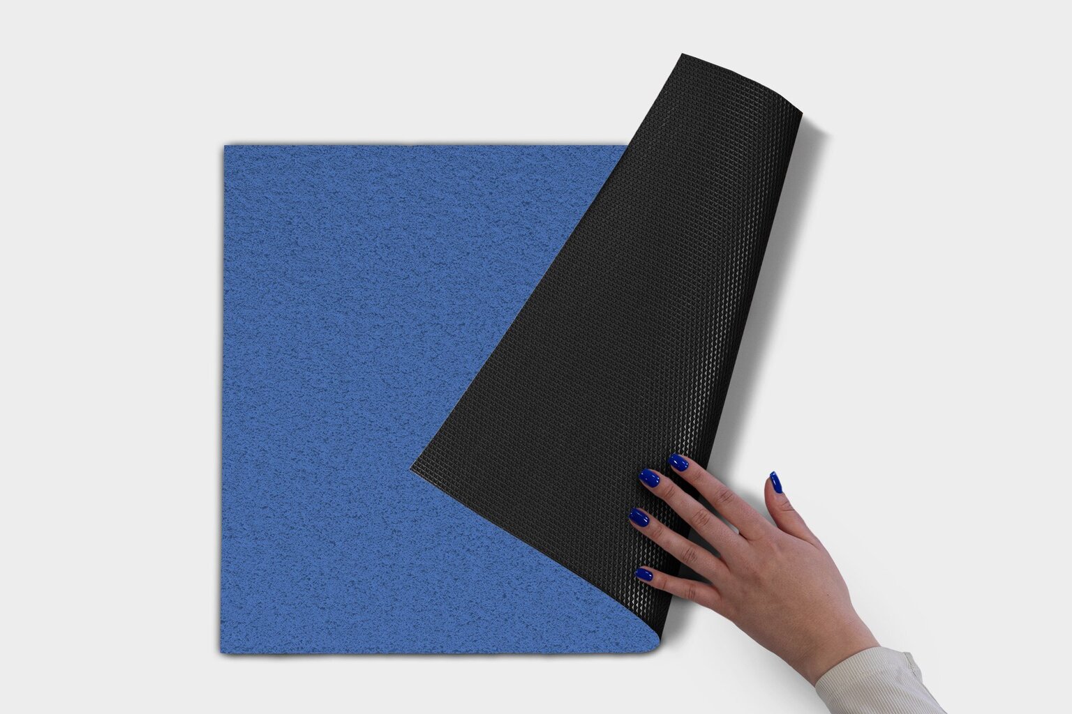 Durvju paklājs Zils, 60x40 cm cena un informācija | Kājslauķi | 220.lv