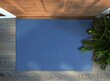Durvju paklājs Zils, 60x40 cm цена и информация | Kājslauķi | 220.lv
