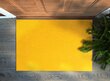 Durvju paklājs Oranžs, 60x40 cm цена и информация | Kājslauķi | 220.lv