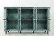 Bufete L17 Avola, 178x38x106,5 cm, zila cena un informācija | Vitrīnas, bufetes | 220.lv