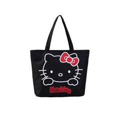 Сумка для покупок Hello Kitty, черная цена и информация | Сумки для покупок | 220.lv