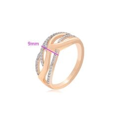 Позолоченное кольцо I-Style цена и информация | Кольца | 220.lv