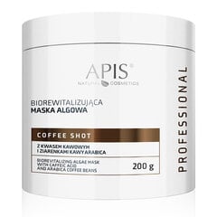 Bio-vitalizējoša aļģu maska Coffee Shot cena un informācija | Sejas maskas, acu maskas | 220.lv