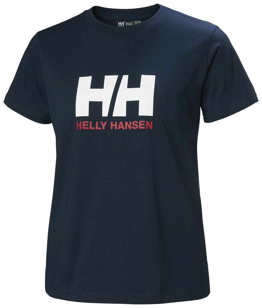 Helly Hansen sieviešu T-krekls HH LOGO, tumši zils цена и информация | T-krekli sievietēm | 220.lv