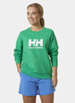 Helly Hansen sieviešu džemperis CREW, zaļš