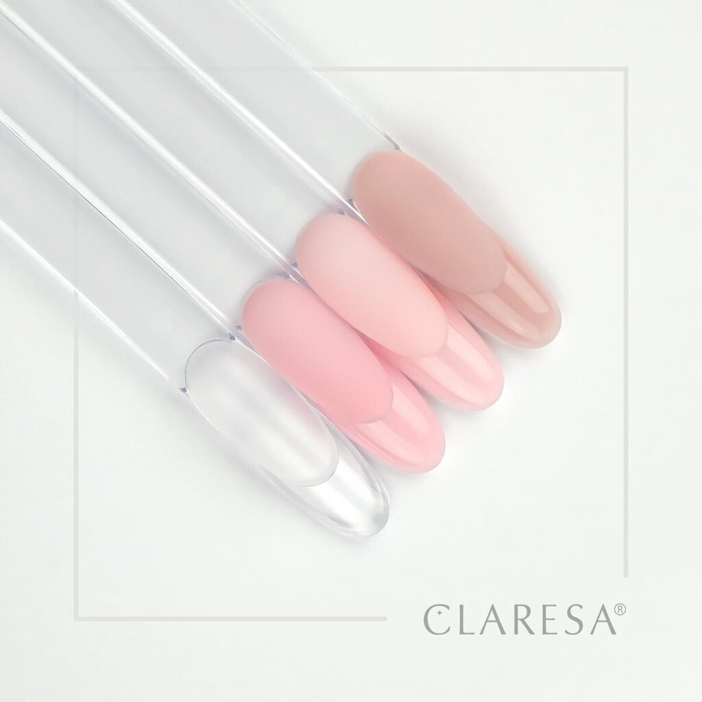 Gēls nagiem Claresa Soft&Easy Builder Gel, bērnu rozā, 45g cena un informācija | Nagu lakas, stiprinātāji | 220.lv