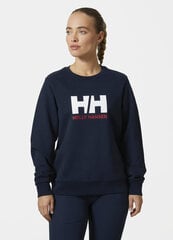 Helly Hansen sieviešu džemperis Crew, tumši zils цена и информация | Женские толстовки | 220.lv