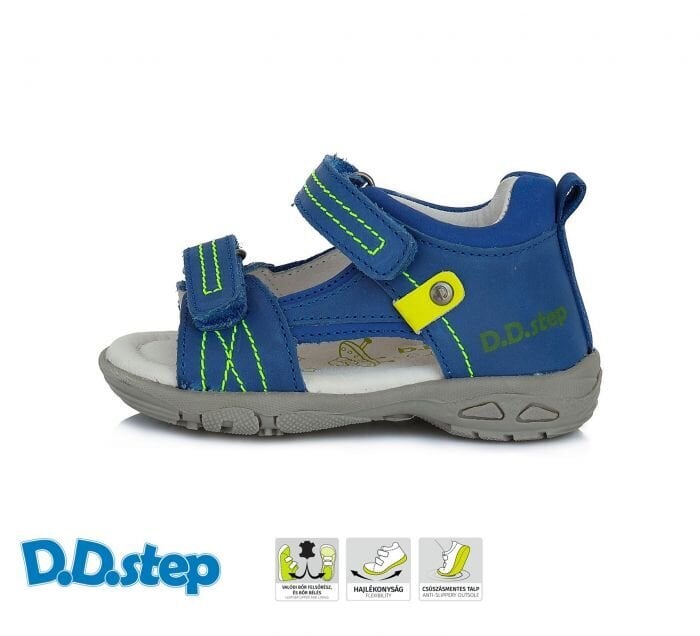 D.D.Step sandales zēniem, zilas cena un informācija | Bērnu sandales | 220.lv