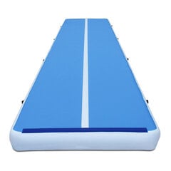 Piepūšamais matracis AirTrack Nordic Gym Wide, zils, 8m cena un informācija | Piepūšamie matrači un mēbeles | 220.lv