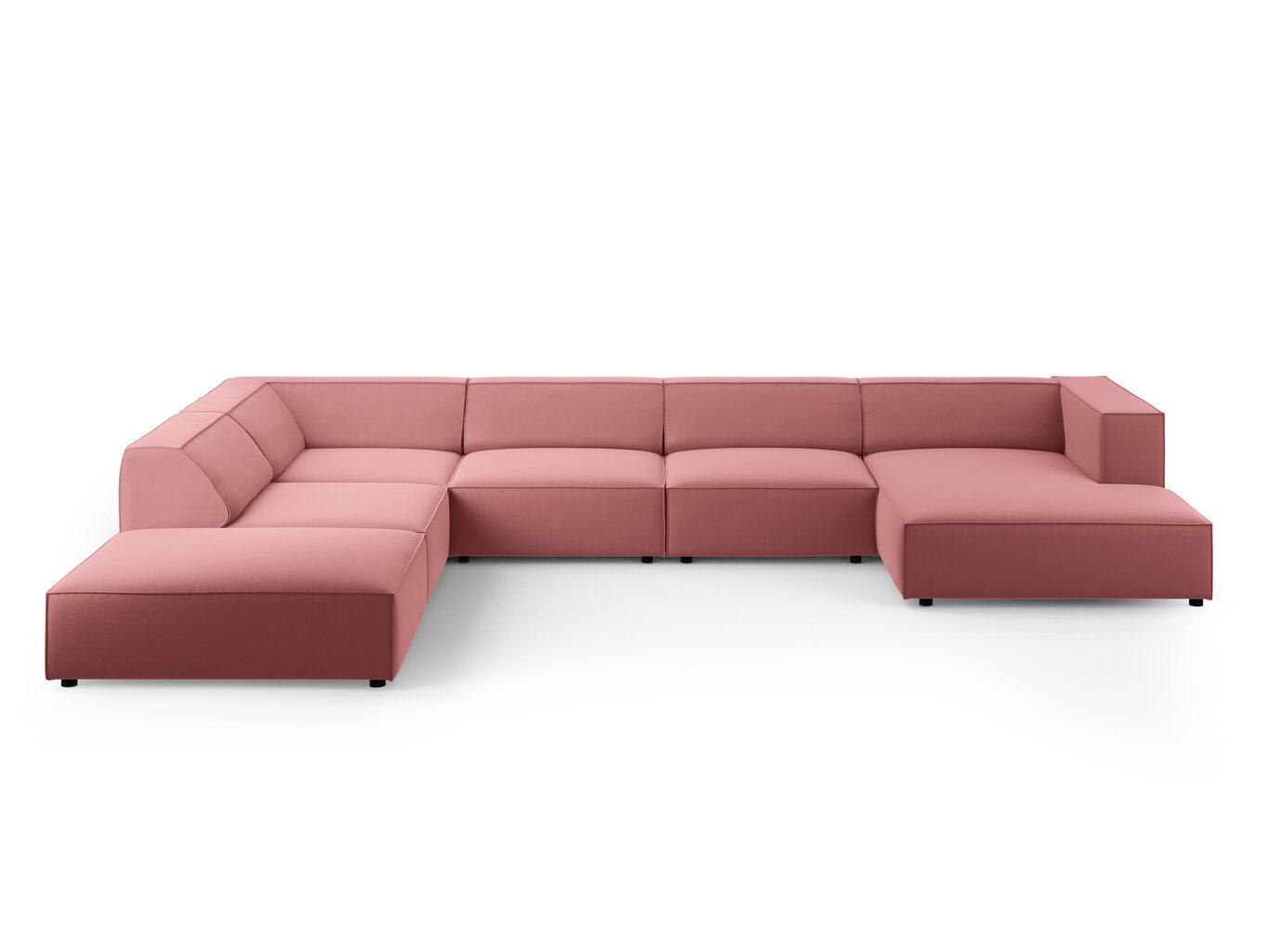 Stūra dīvāns Cosmopolitan Design Arendal, rozā cena un informācija | Stūra dīvāni | 220.lv