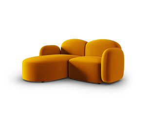 Stūra dīvāns Interieurs 86 Laurent, dzeltens cena un informācija | Stūra dīvāni | 220.lv