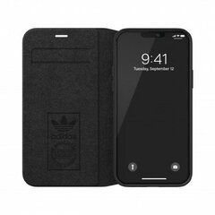 Adidas OR Booklet Case PU iPhone 12 Pro Max 6,7" czarno-biały|black-white 42246 цена и информация | Чехлы для телефонов | 220.lv