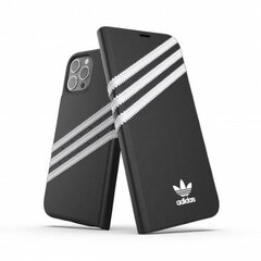 Adidas OR Booklet Case PU iPhone 12 Pro Max 6,7" czarno-biały|black-white 42246 цена и информация | Чехлы для телефонов | 220.lv