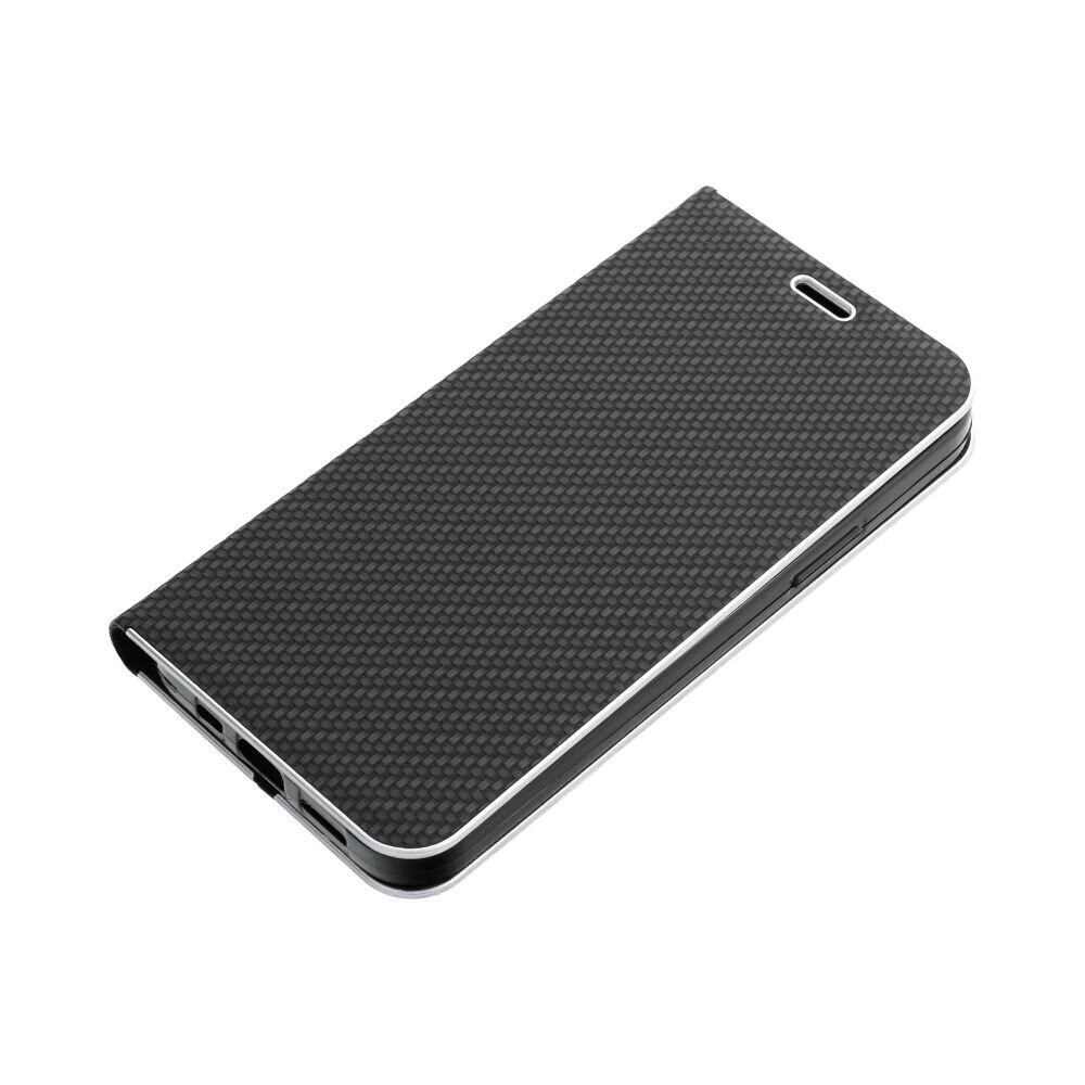 Luna Book Carbon Samsung Galaxy A52 5G/A52 LTE 4G/A52s cena un informācija | Telefonu vāciņi, maciņi | 220.lv