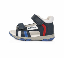 Кожаные сандали для мальчиков D.D.STEP AC290-982B, синие цена и информация | Детские сандали | 220.lv