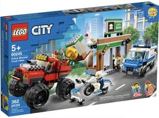 60245 LEGO® City Police Policija: laupīšana ar monstru vāģi cena un informācija | Konstruktori | 220.lv