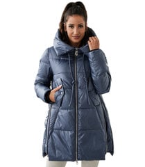 Женская теплая, утепленная, элегантная куртка с капюшоном На зиму MAJA цена и информация | Женские куртки | 220.lv
