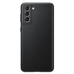 Samsung Leather Cover Galaxy S21+ cena un informācija | Telefonu vāciņi, maciņi | 220.lv