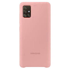 „Samsung“ Silicone Cover чехол - розовый (Galaxy A51) цена и информация | Чехлы для телефонов | 220.lv