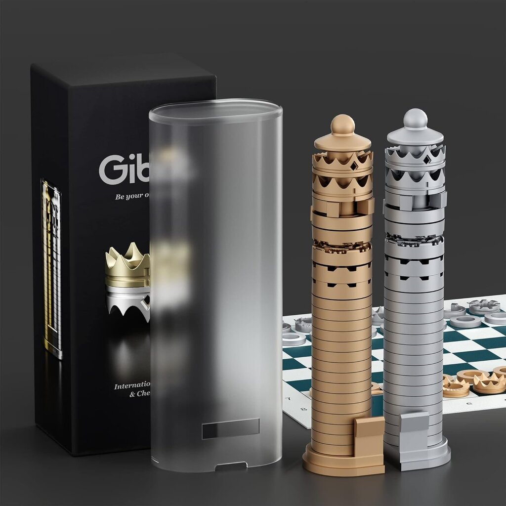 Pārnēsājama šaha spēle Gibot цена и информация | Galda spēles | 220.lv