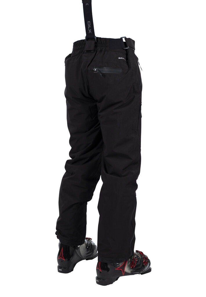 Slēpošanas bikses vīriešiem Trespass Dlx Kristtoff II MABTSKTR0007, melnas cena un informācija | Vīriešu slēpošanas apģērbs | 220.lv