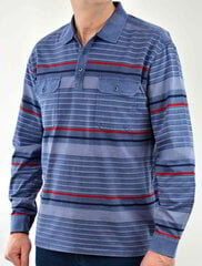 Футболка мужская с длинными рукавами Mostom, синяя цена и информация | Мужские футболки | 220.lv