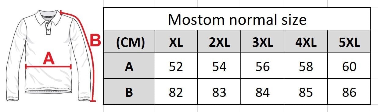 T-krekls vīriešiem Mostom 069-7, zils cena un informācija | Vīriešu T-krekli | 220.lv