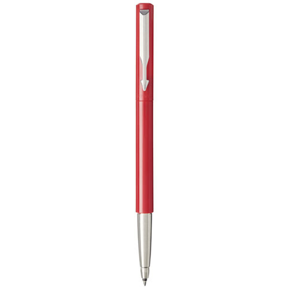PARKER Vector rollerball pildspalva, sarkana ar hromētu apdari cena un informācija | Biznesa dāvanas | 220.lv