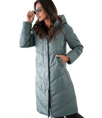 Теплое женское зимнее пальто, стеганое, утепленное MATYLDA цена и информация | Женские куртки | 220.lv
