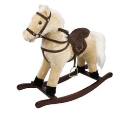Лошадка-качалка, светло-коричневая цена и информация | Игрушки для малышей | 220.lv